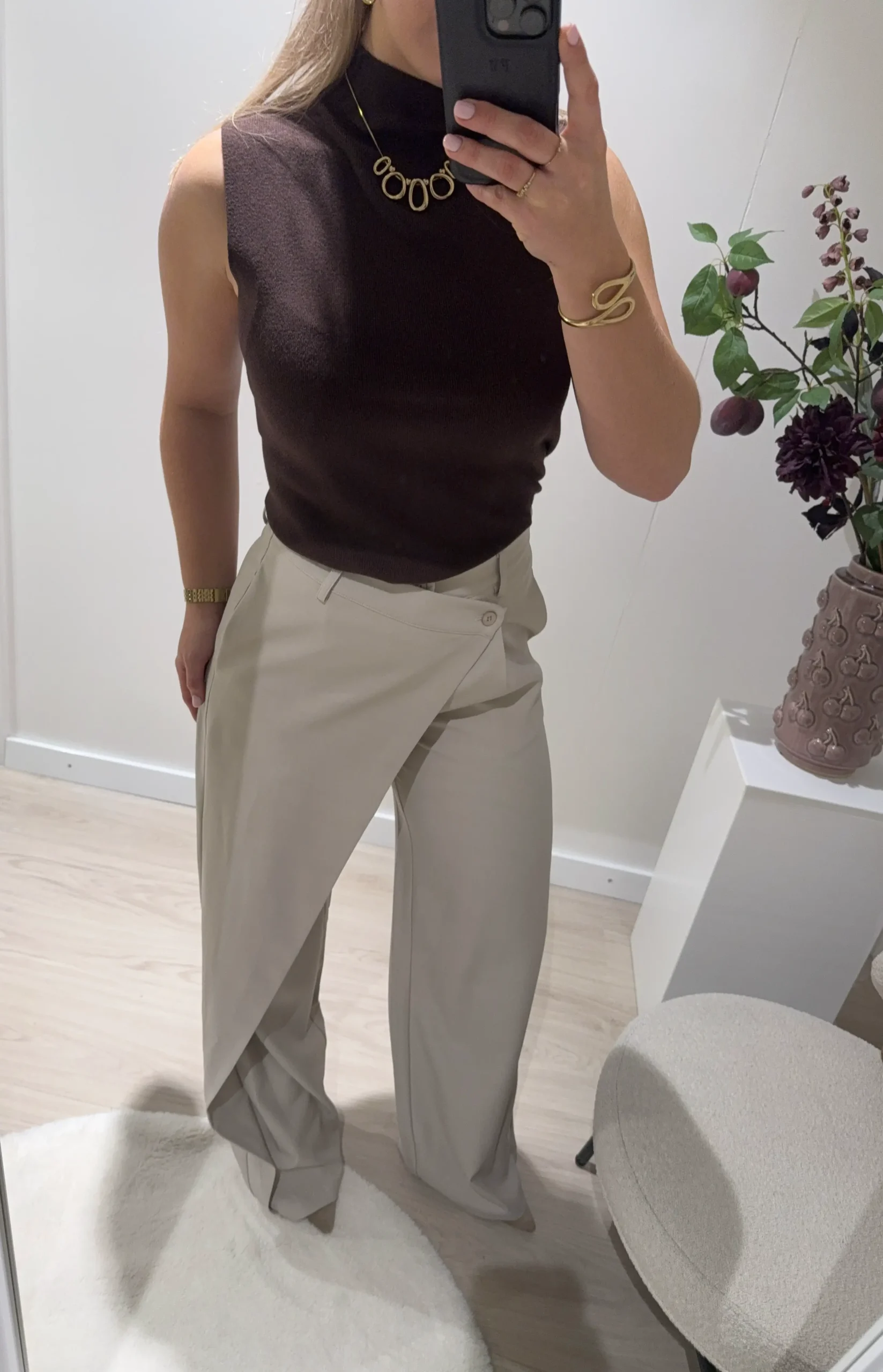 Savi Pantalon - Beige - Afbeelding 5