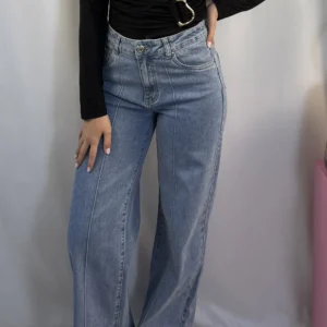 Marit Wide Leg Jeans - Queen Hearts