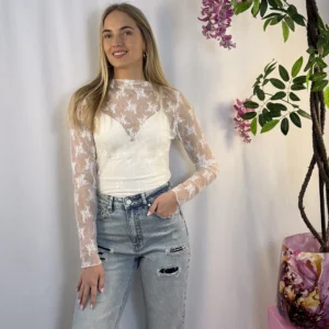Nira Lace Top - Wit