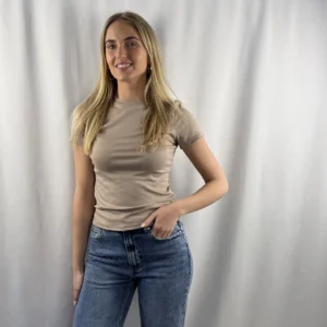 Nala Basic T-Shirt - Taupe