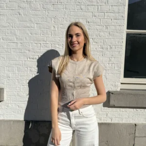 Meya Top - Beige