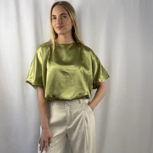 Sisterspoint - Gufo Top - Lime Green