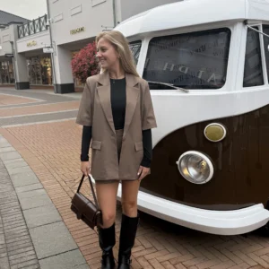 Sisterspoint - Viska Blazer - Taupe