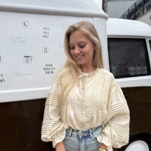 Lara Blouse - Beige