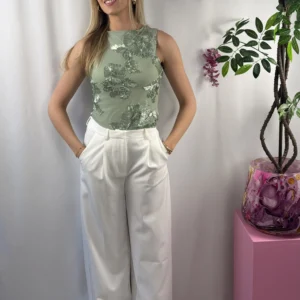 Cato Pantalon - Wit