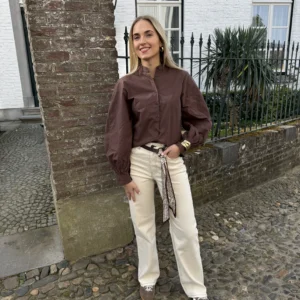 Emma Blouse - Bruin