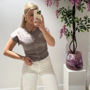 Meya Top - Taupe