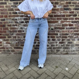 Rinae Stud Wide Leg Jeans - Redial