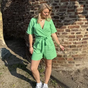Fluresk - Esra Playsuit - Vivid Green