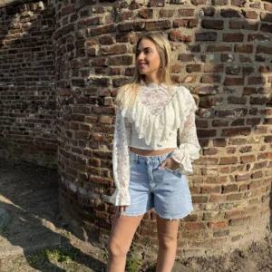 Minae Denim Short - Queen Hearts