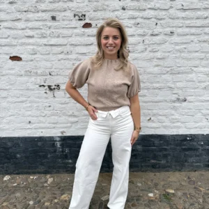 Saar Top - Taupe