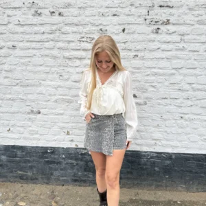 Elise Leopard Skort - Redial