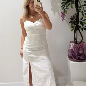 Sophia Long Dress - Wit