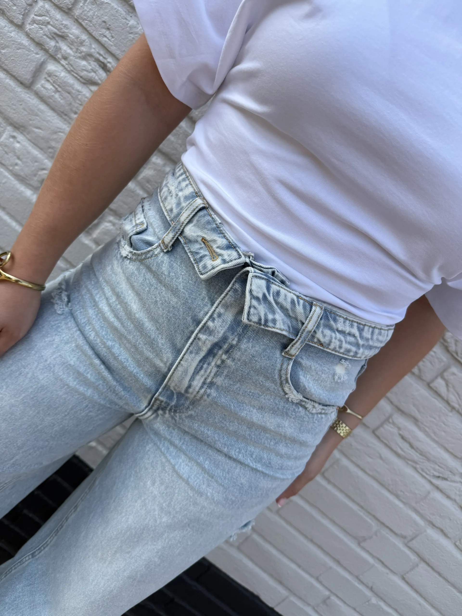 Floor Denim Wide Leg Jeans - Queen Hearts - Afbeelding 6