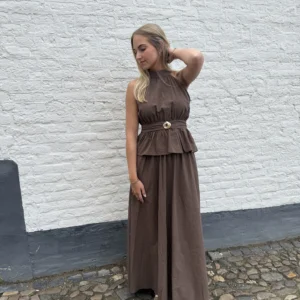Rosalie Maxi Skirt - Bruin