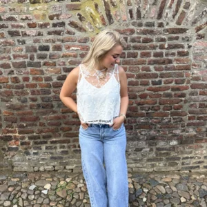 Fayen Lace Top - Wit