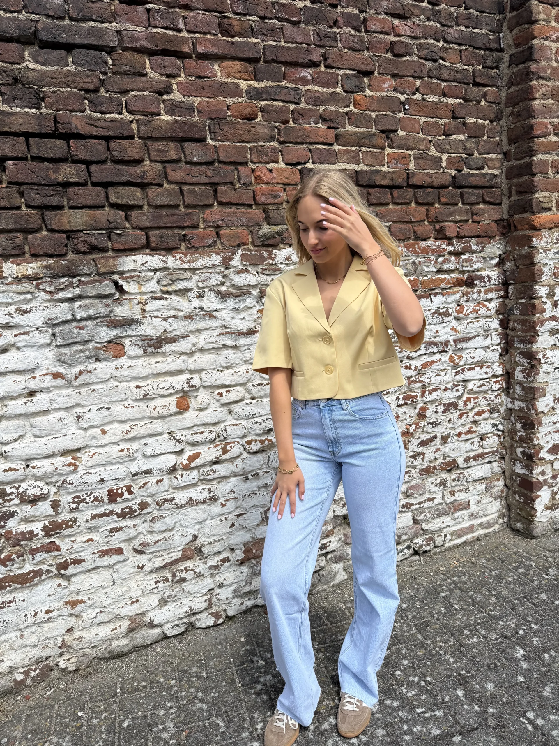 Tessa Wide Leg Jeans Tall - Queen Hearts - Afbeelding 5