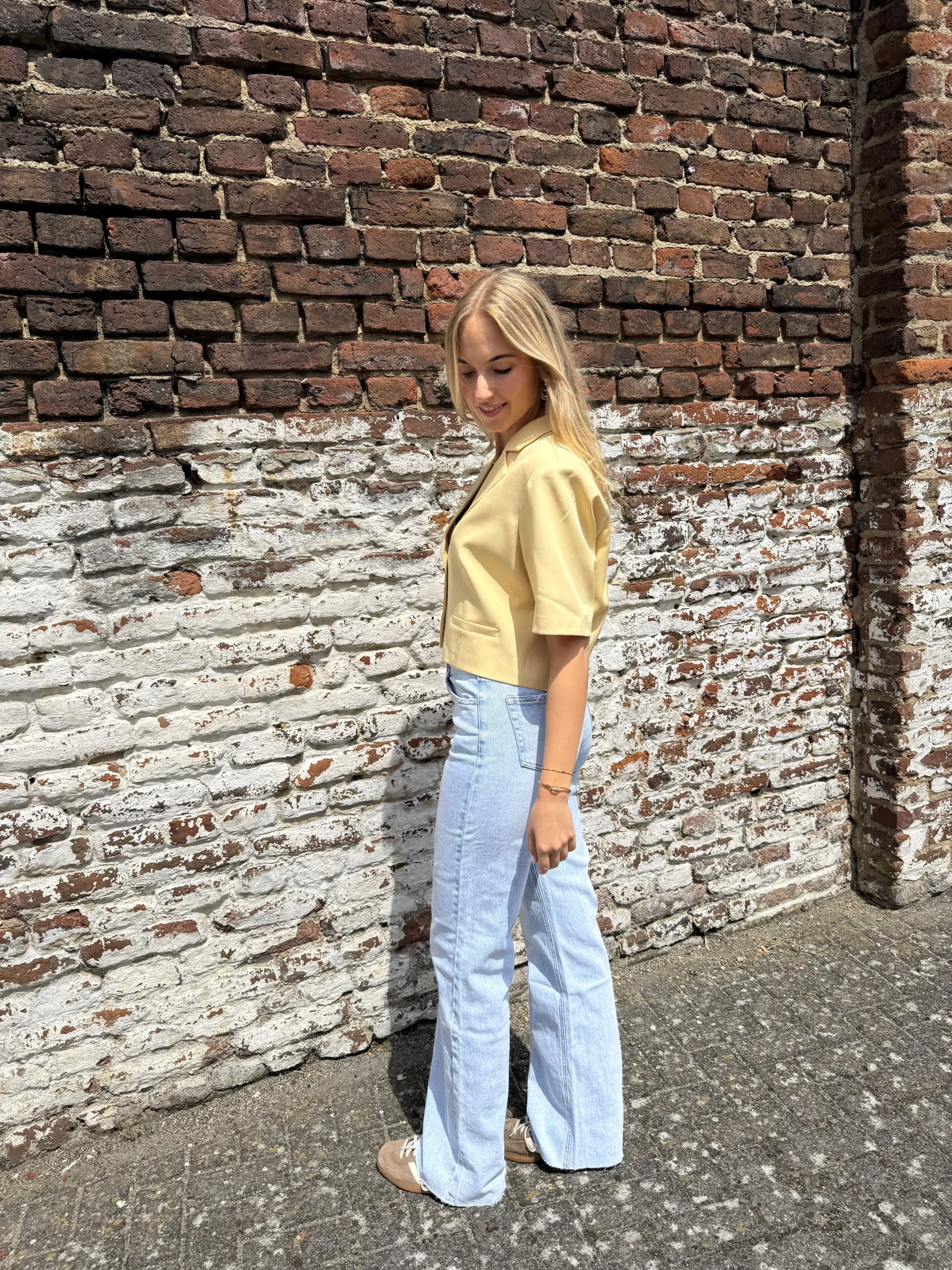 Tessa Wide Leg Jeans Tall - Queen Hearts - Afbeelding 4