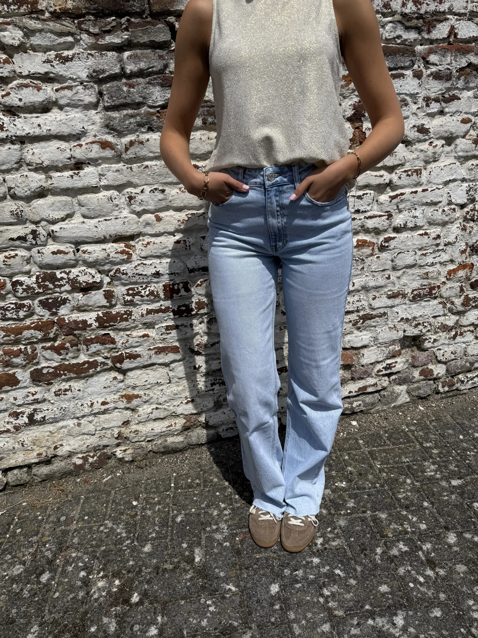 Tessa Wide Leg Jeans Tall - Queen Hearts
