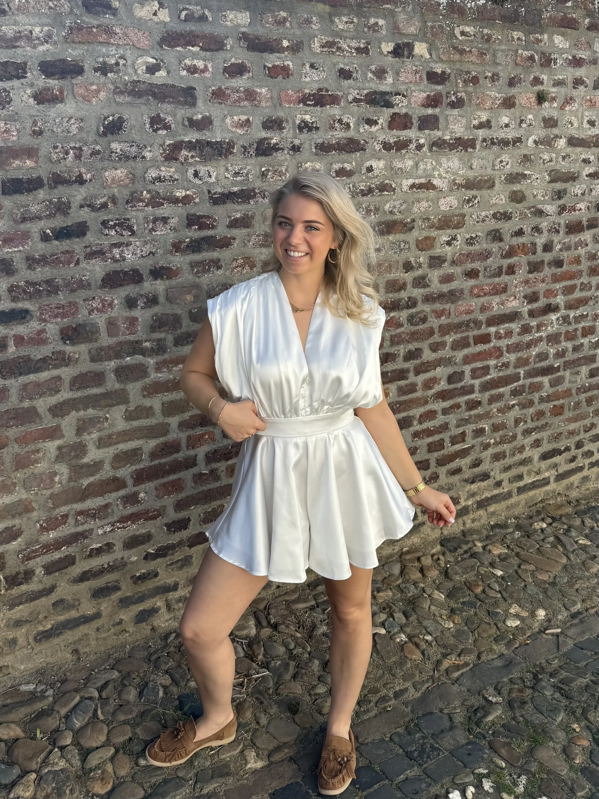 Elina Playsuit - Wit - Afbeelding 3