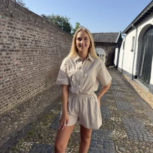 Louise Stripe Short