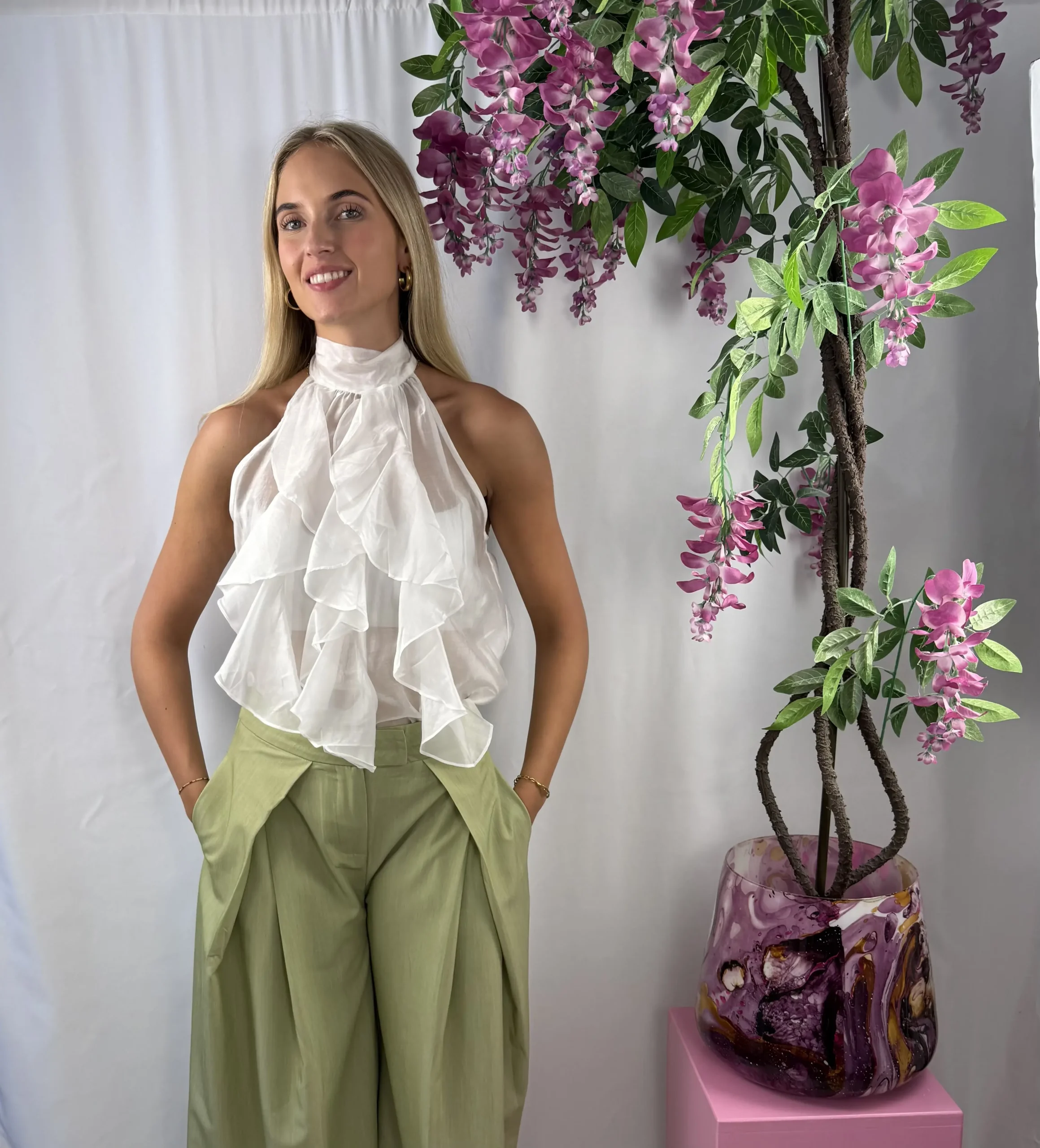 Olivia Pantalon - Groen - Afbeelding 2