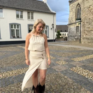 Naomi Maxi Skirt - Beige