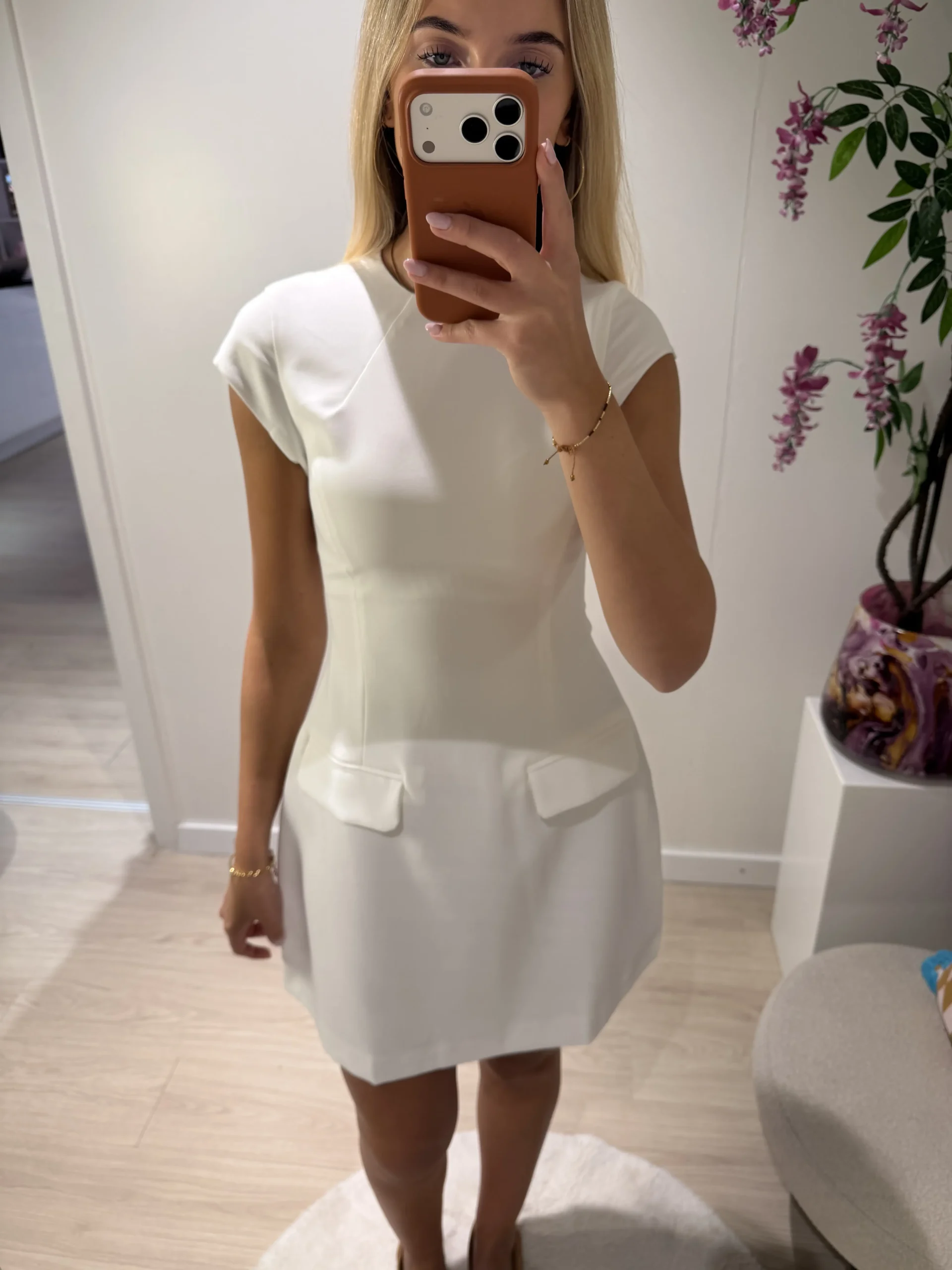 Marlot Dress - Wit - Afbeelding 3