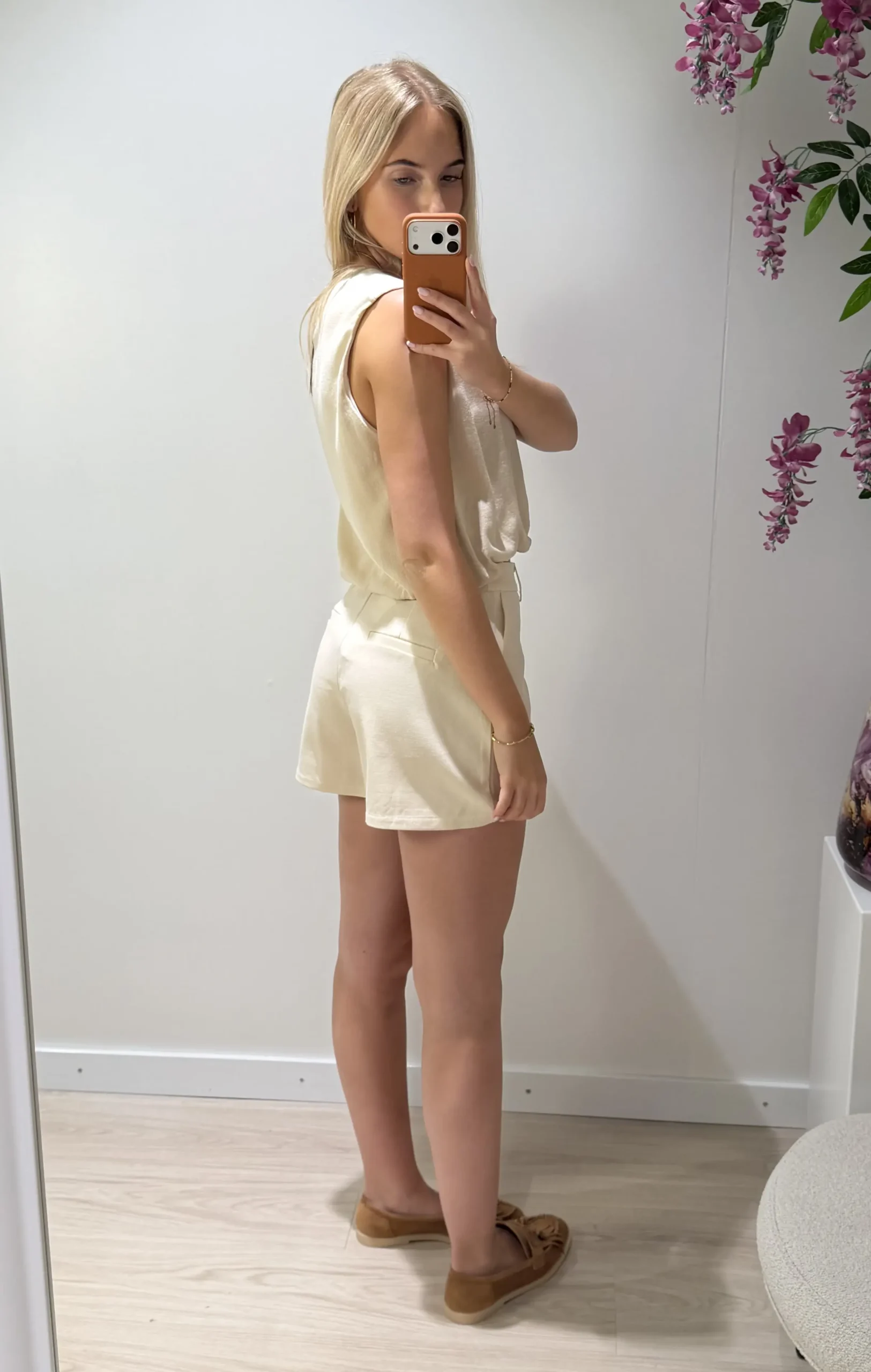 Nine Short - Beige - Afbeelding 2