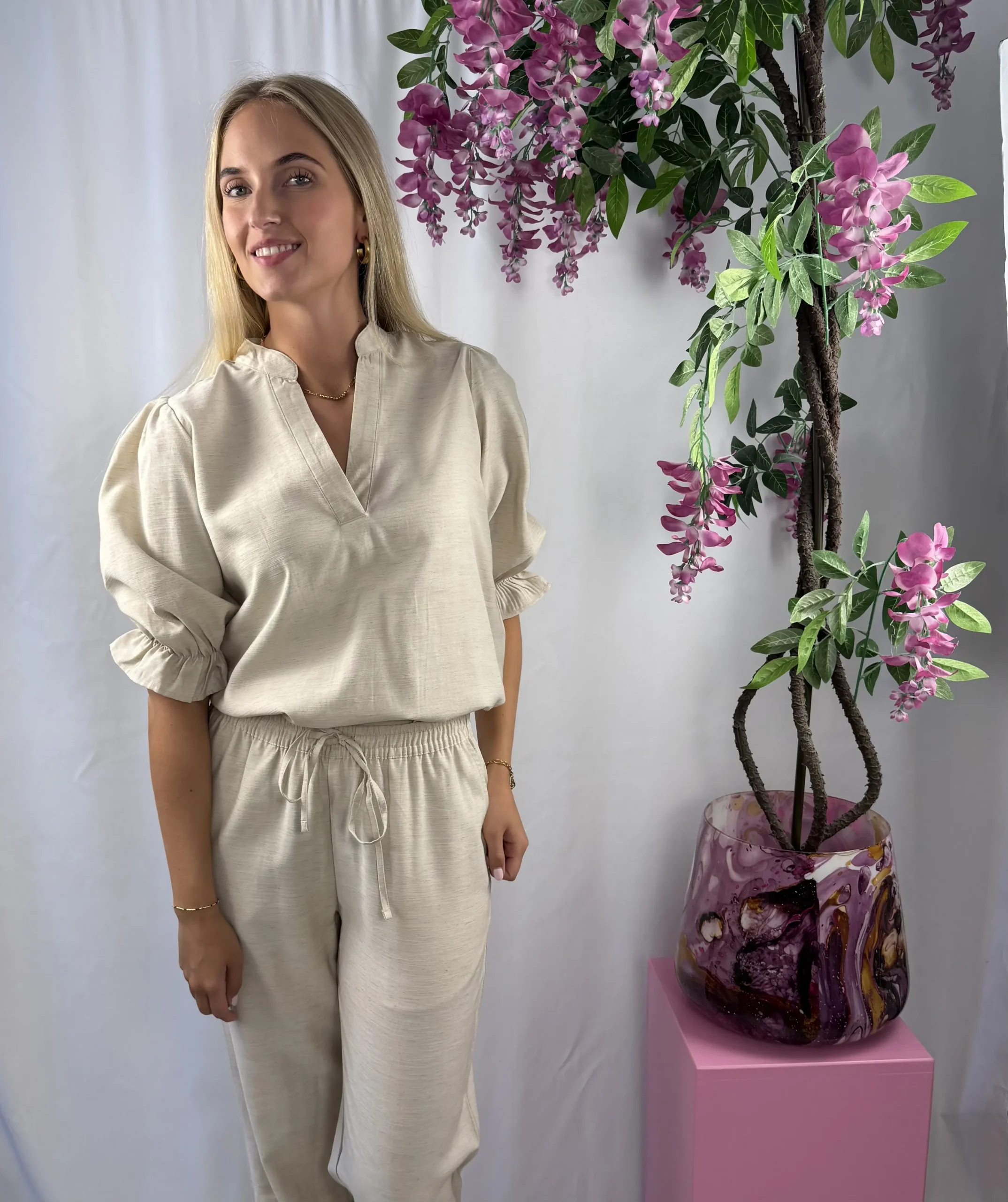 Sisterspoint - Venny Blouse - Beige