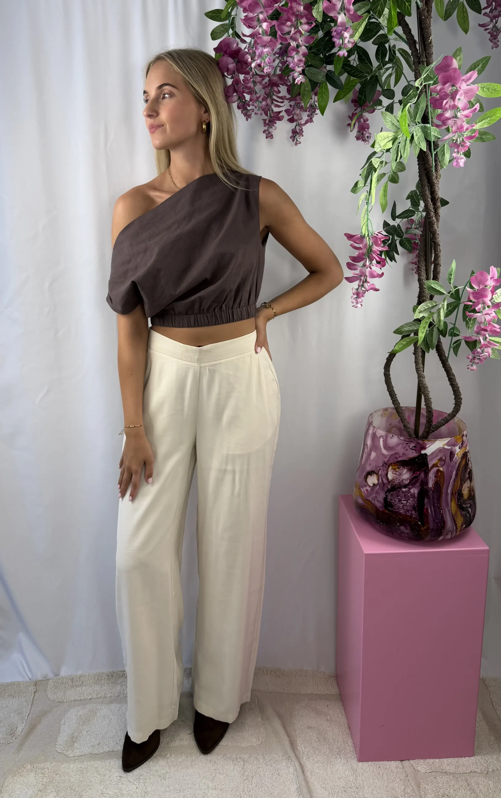 Sisterspoint - Verina Pants - Beige - Afbeelding 4