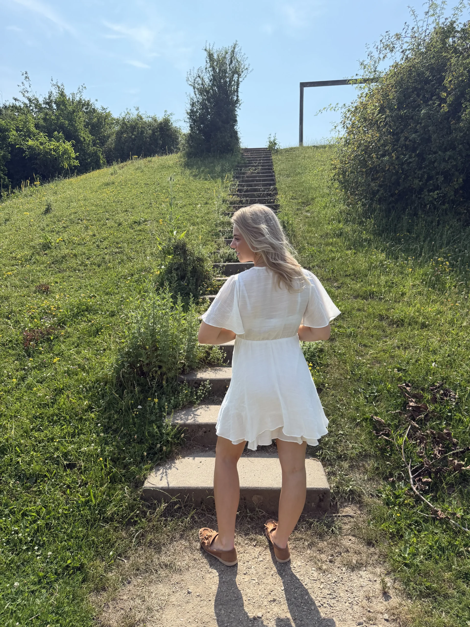 Cleo Dress - Wit - Afbeelding 2