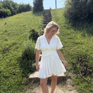 Cleo Dress - Wit