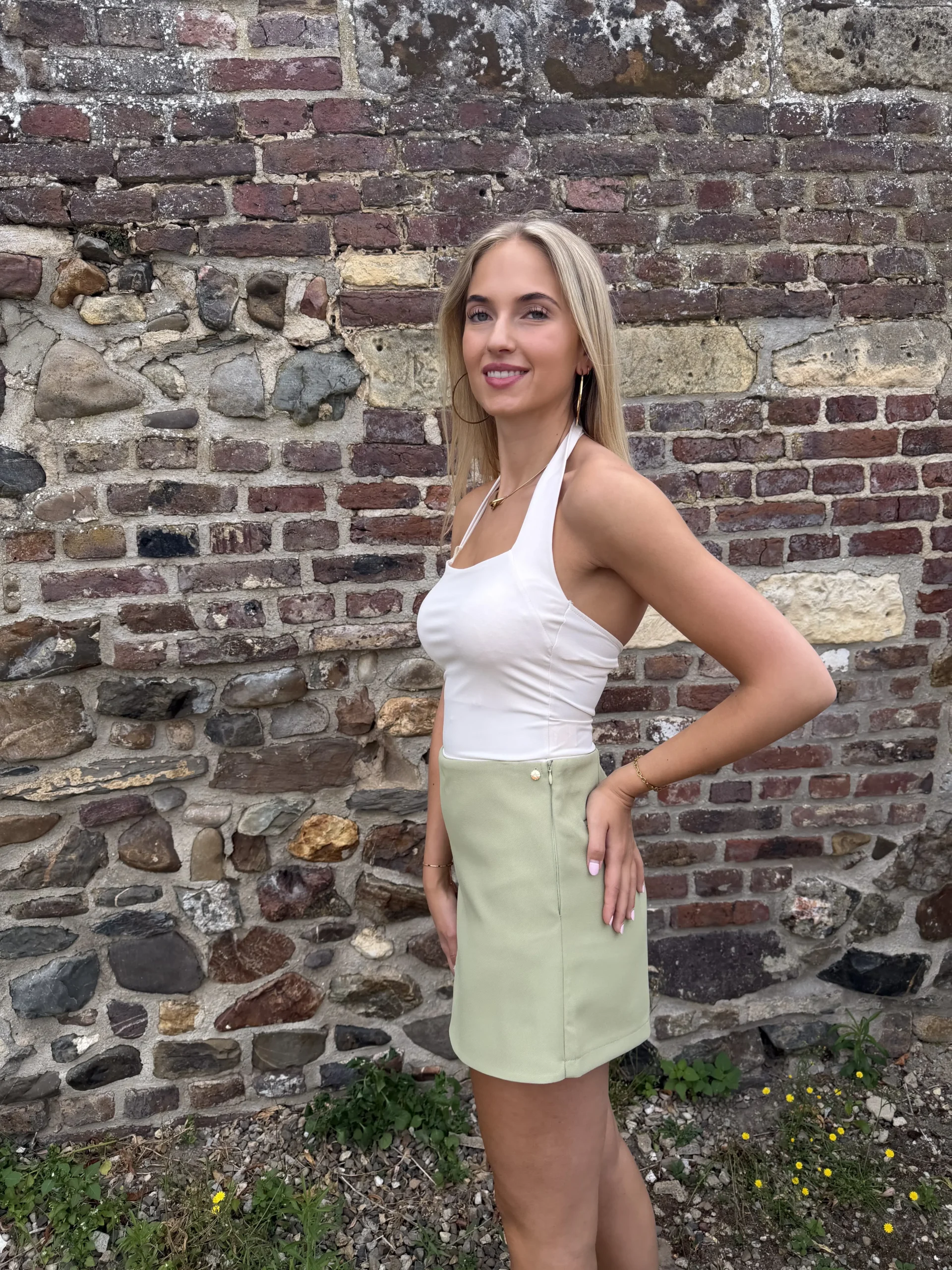 Ambika - Iza Skort - Groen - Afbeelding 2