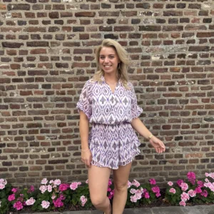 Eliza Playsuit - Paars