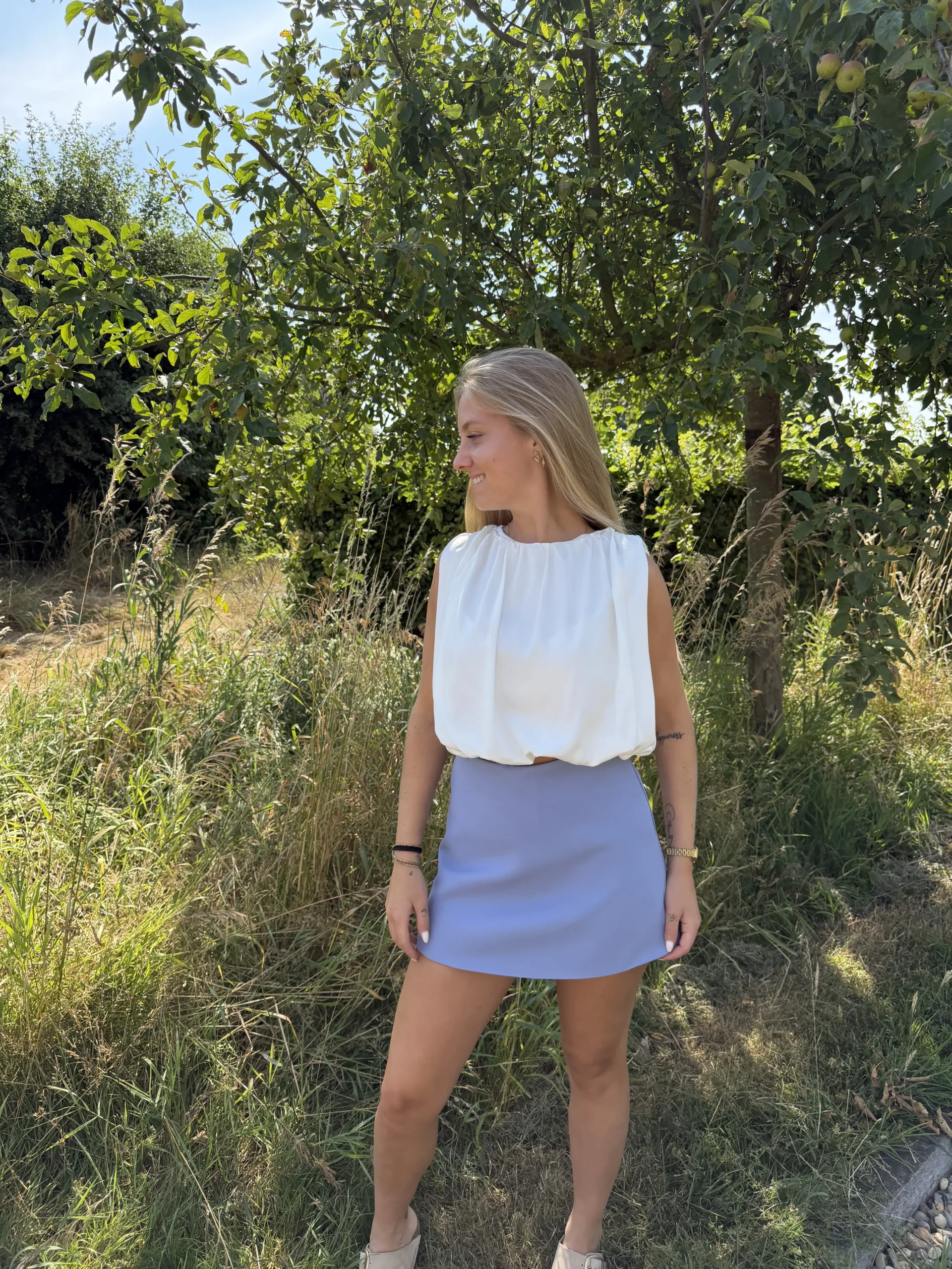 Ambika -Iza Skort - Blauw