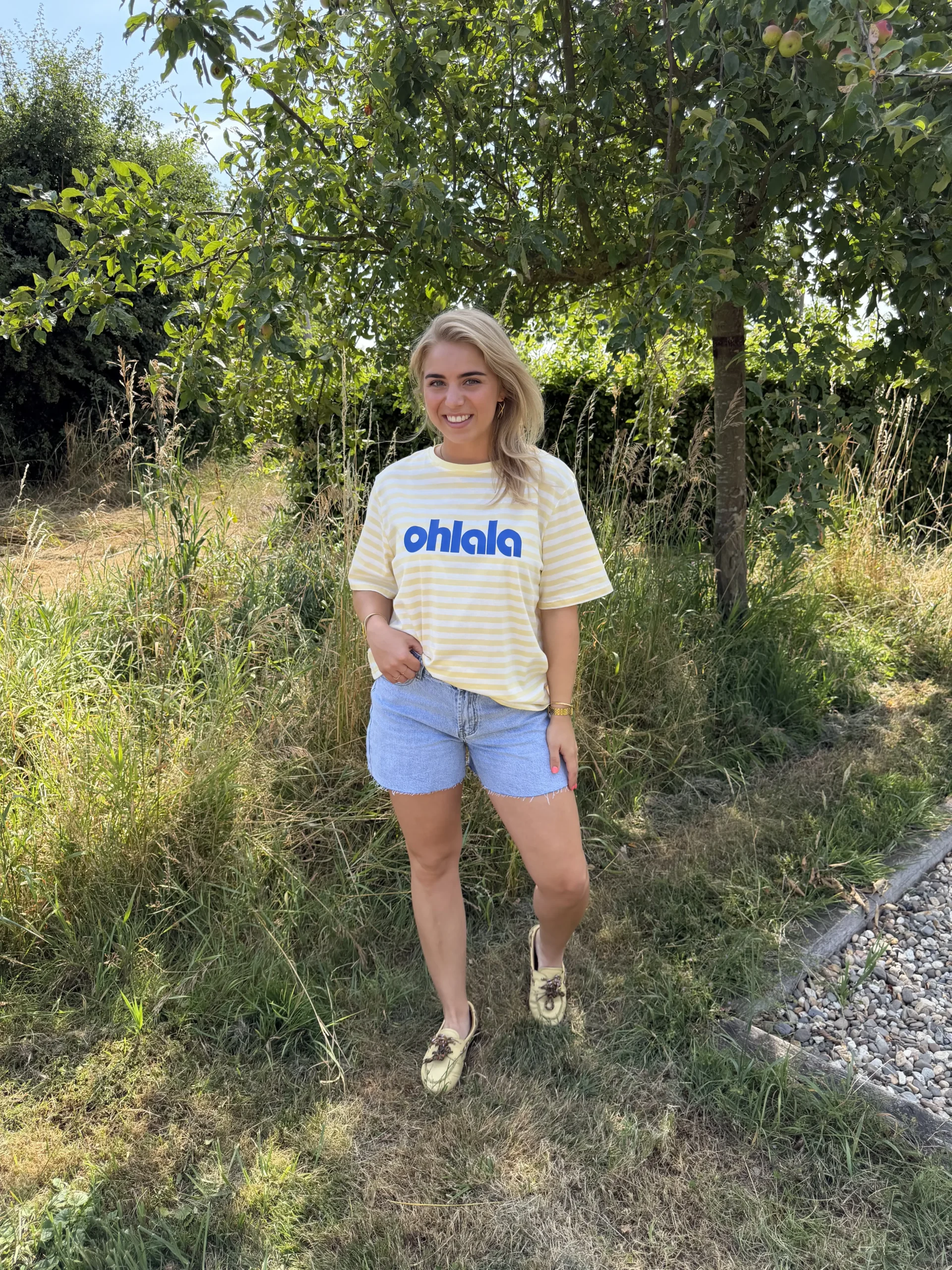 Ohlala Stripe T-Shirt - Afbeelding 4