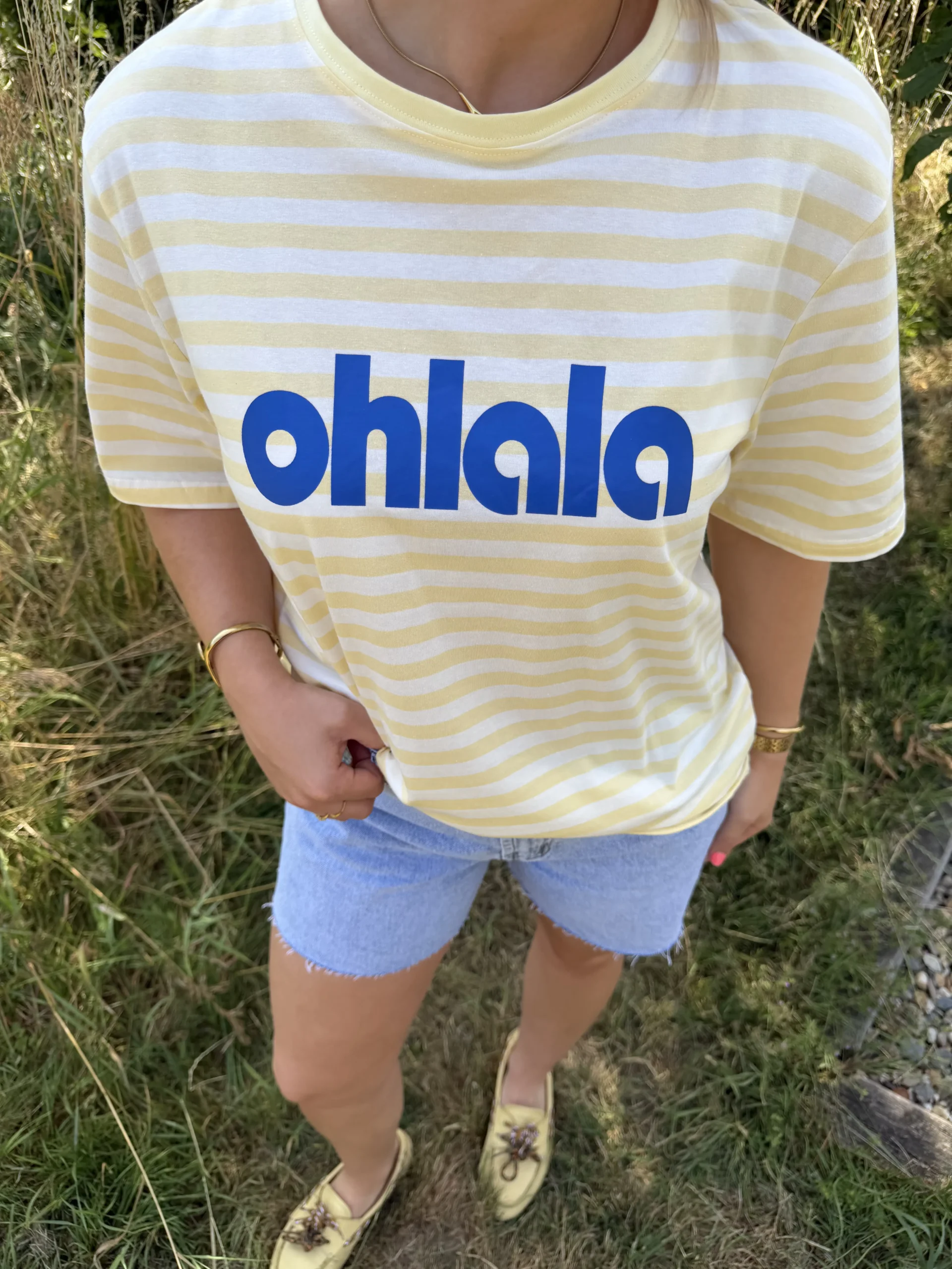 Ohlala Stripe T-Shirt