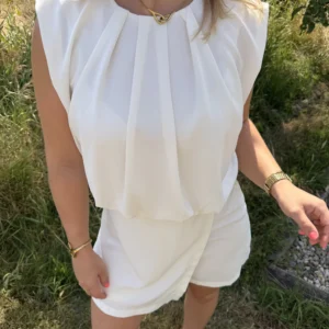 Ilse Playsuit - Wit