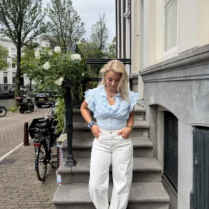 Eliska Blouse - Blauw