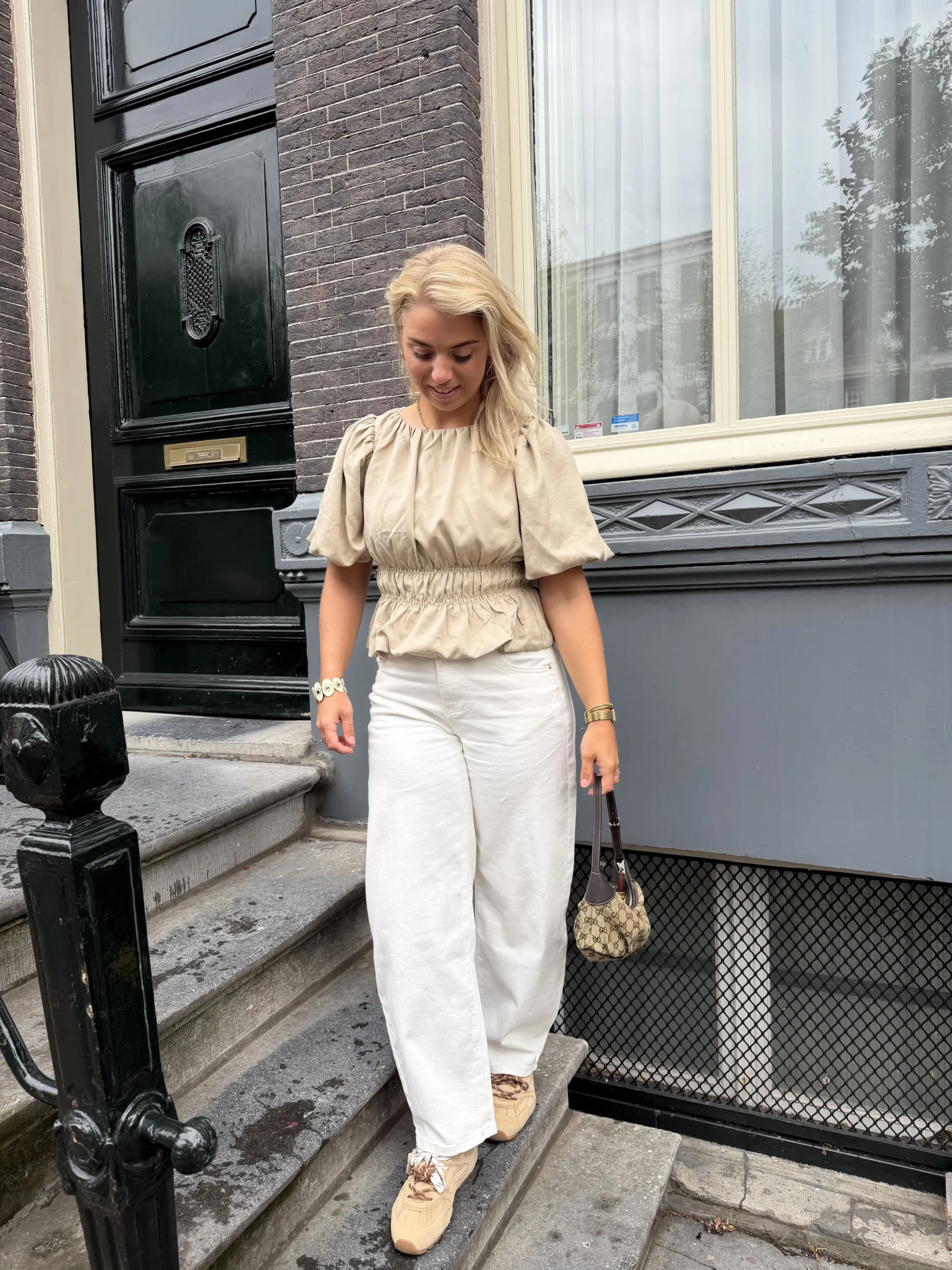 Froukje Blouse - Taupe - Afbeelding 3
