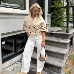 Maëlle Barrel Jeans - Wit - Redial