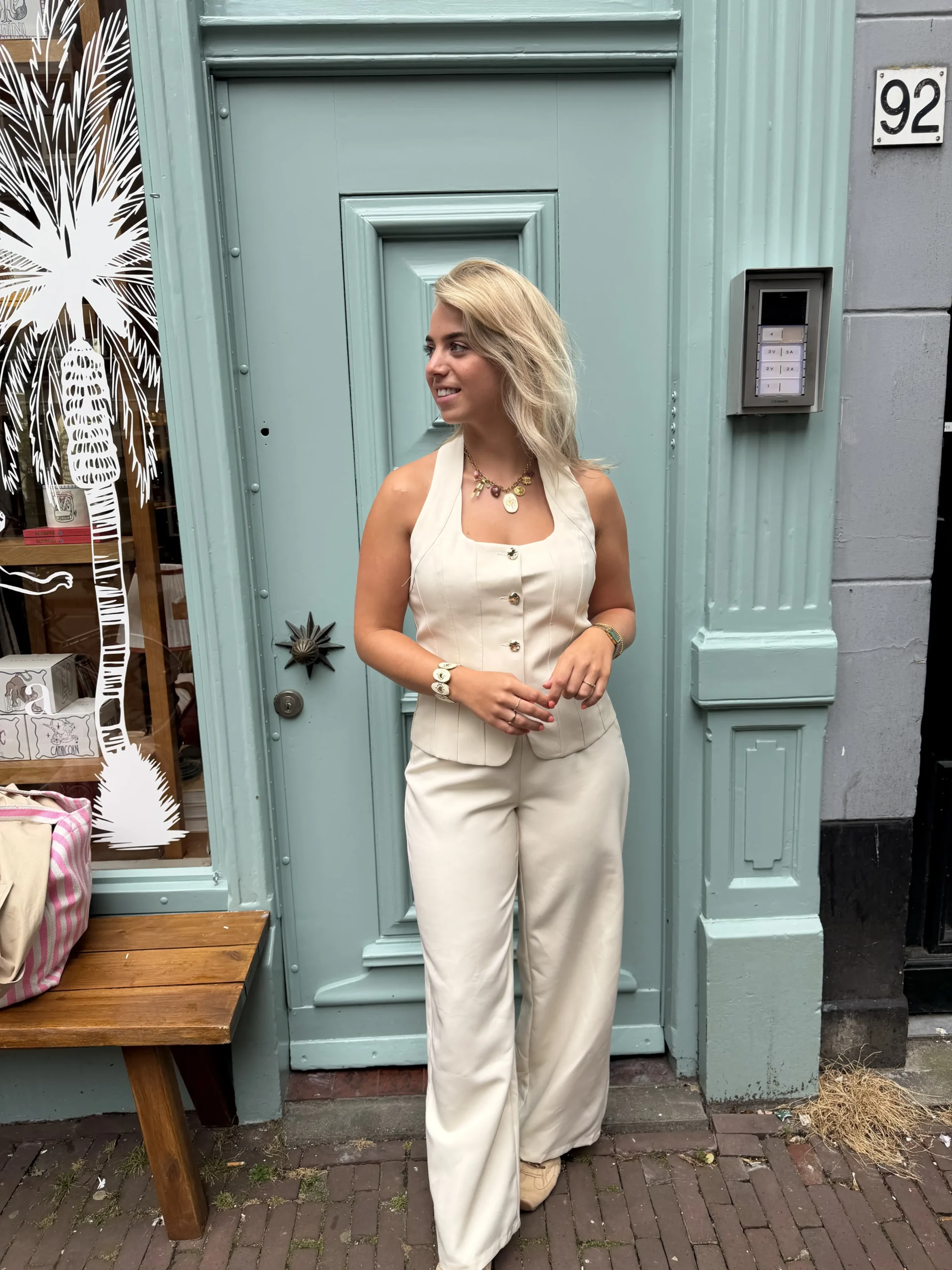 Lisanne Pants - Beige - Afbeelding 2