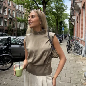 Elara Top - Groen