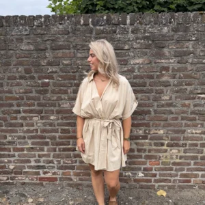 Malin Dress - Beige