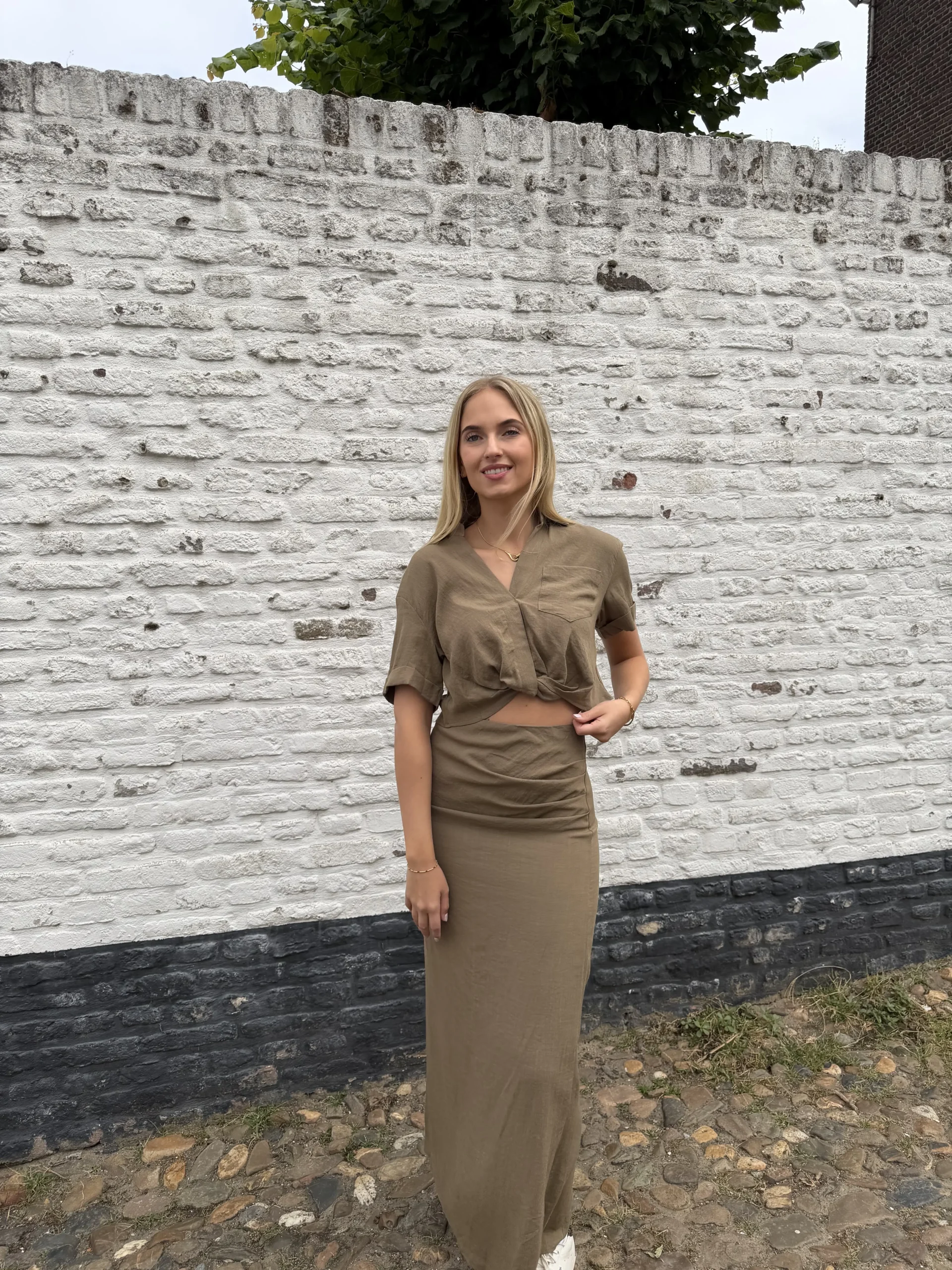 Loua Maxi Skirt - Groen - Afbeelding 5