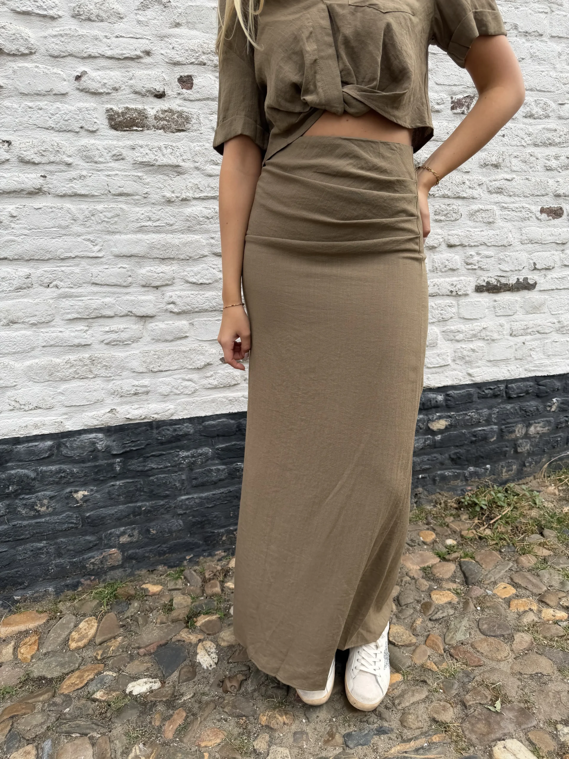 Loua Maxi Skirt - Groen