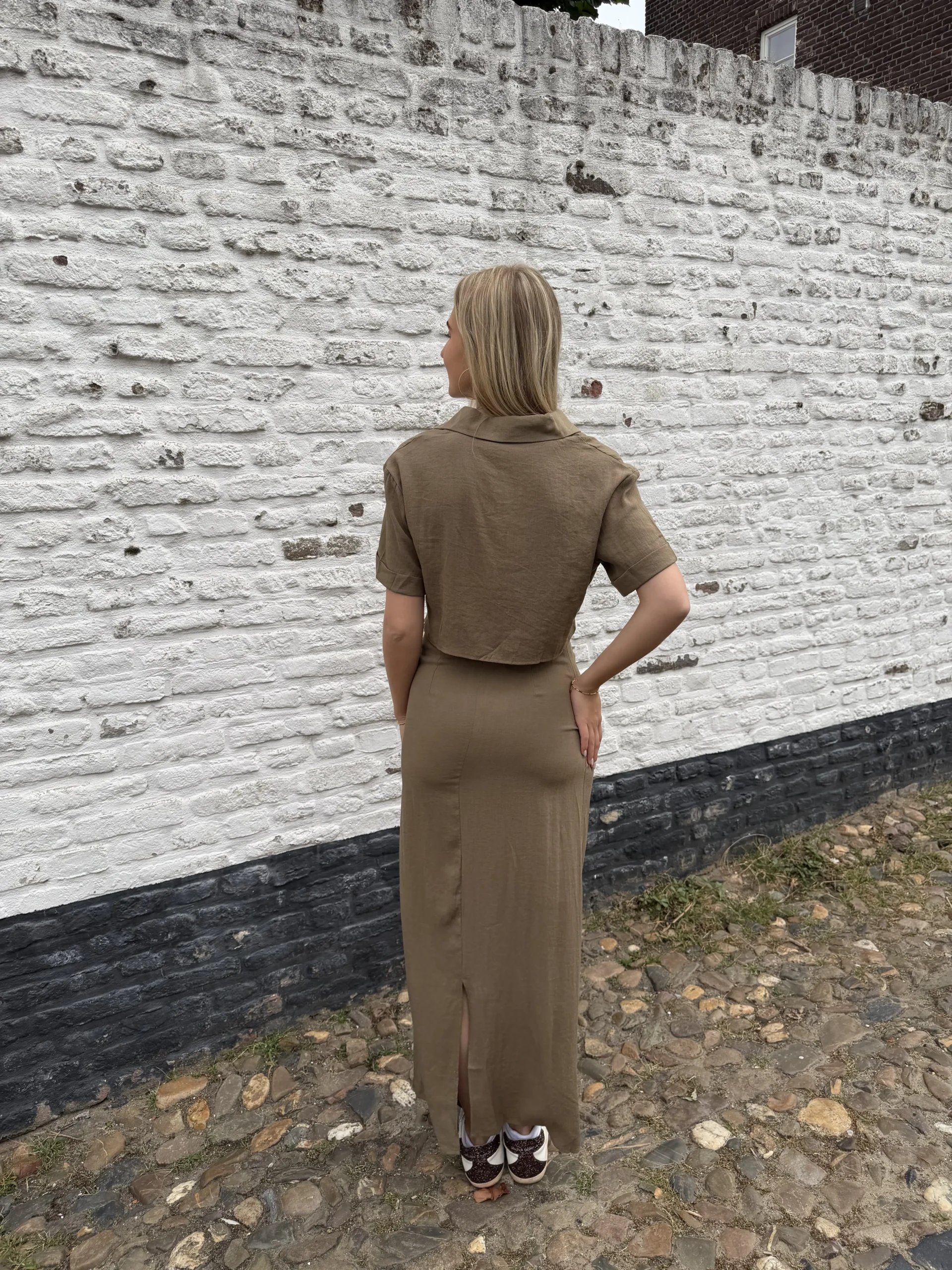 Loua Maxi Skirt - Groen - Afbeelding 4