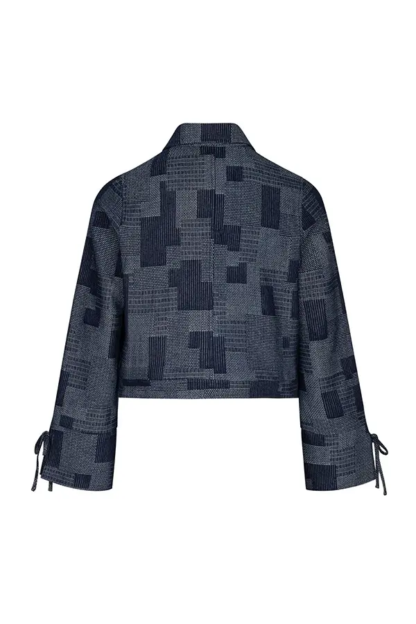 Lofty Manner - Blouse Ilja - Mid Blue - Afbeelding 5