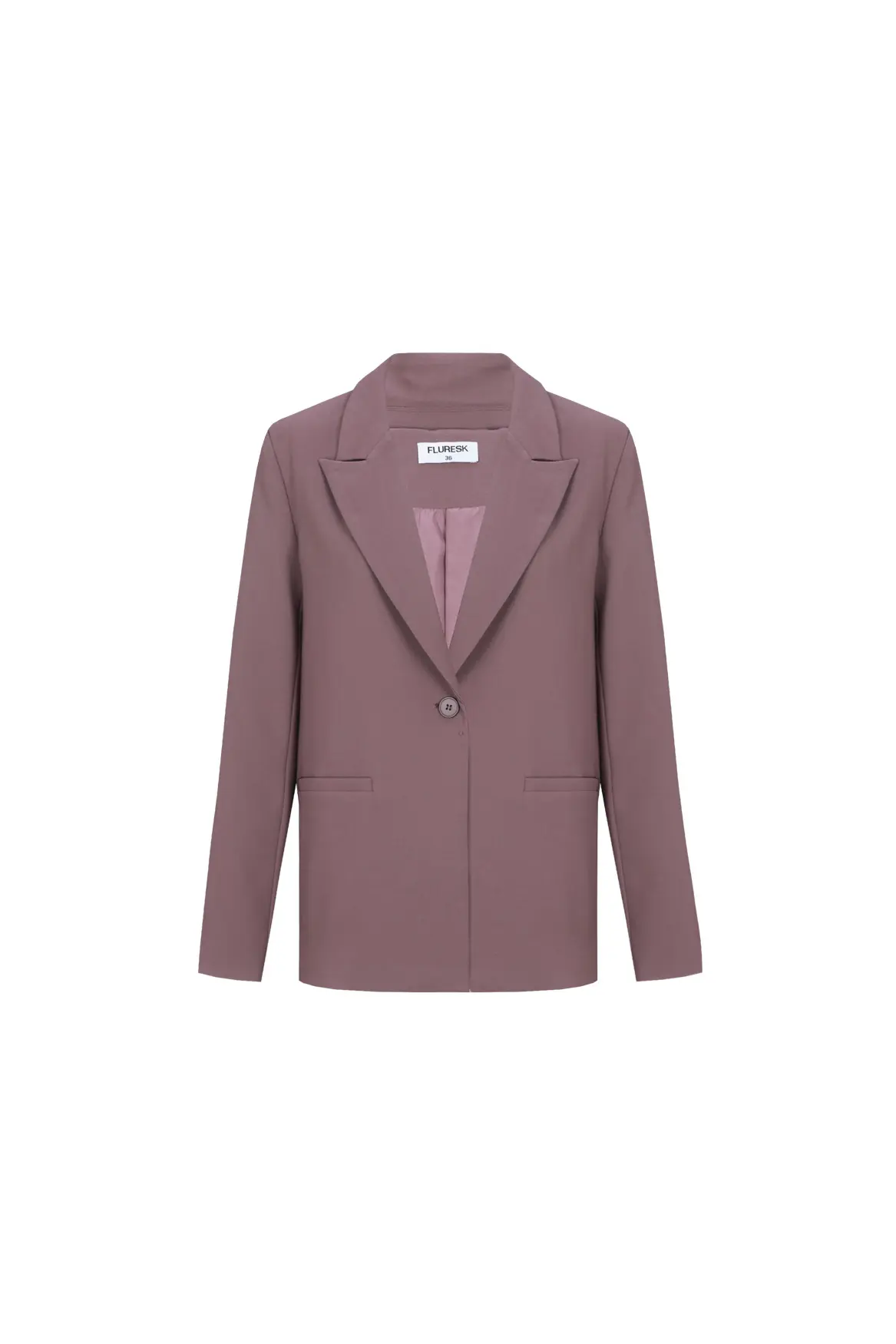 FLURESK - Kicki Blazer - Rosy Brown - Afbeelding 5